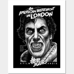 An American werewolf In London, Beware the moon, Cult Classic Posters and Art